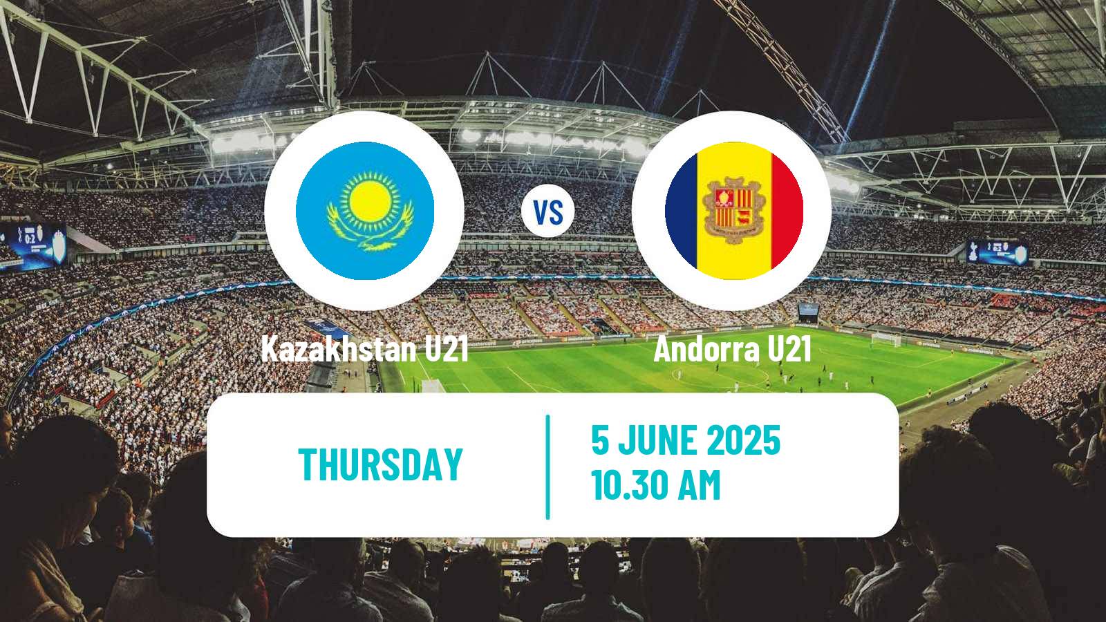Football UEFA Euro U21 Kazakhstan U21 - Andorra U21