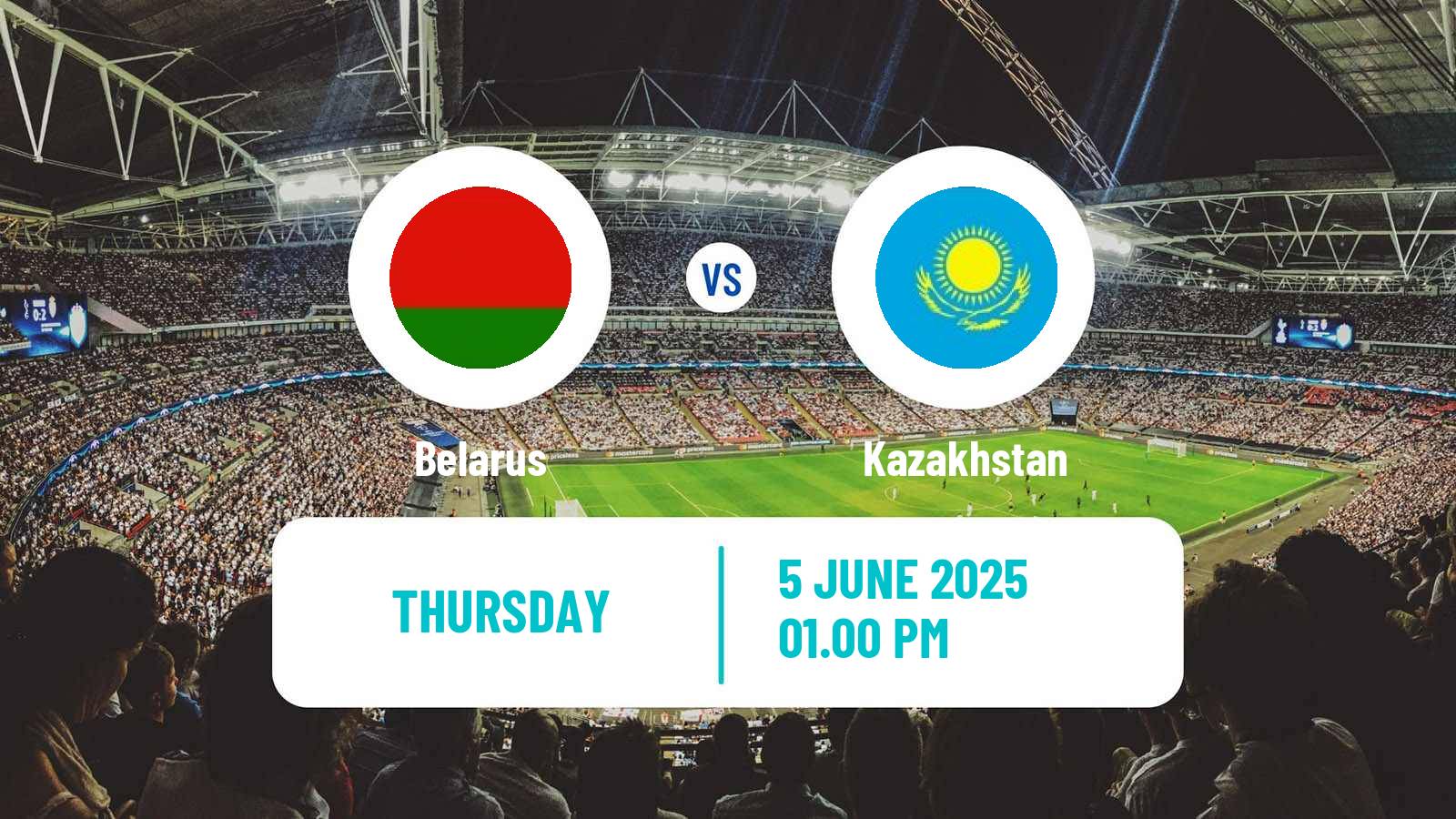 Soccer Friendly Belarus - Kazakhstan