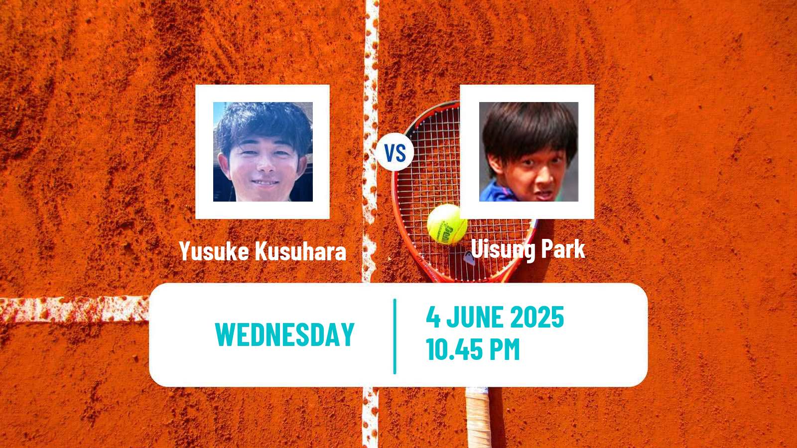 Tennis ITF M25 Changwon Men Yusuke Kusuhara - Uisung Park
