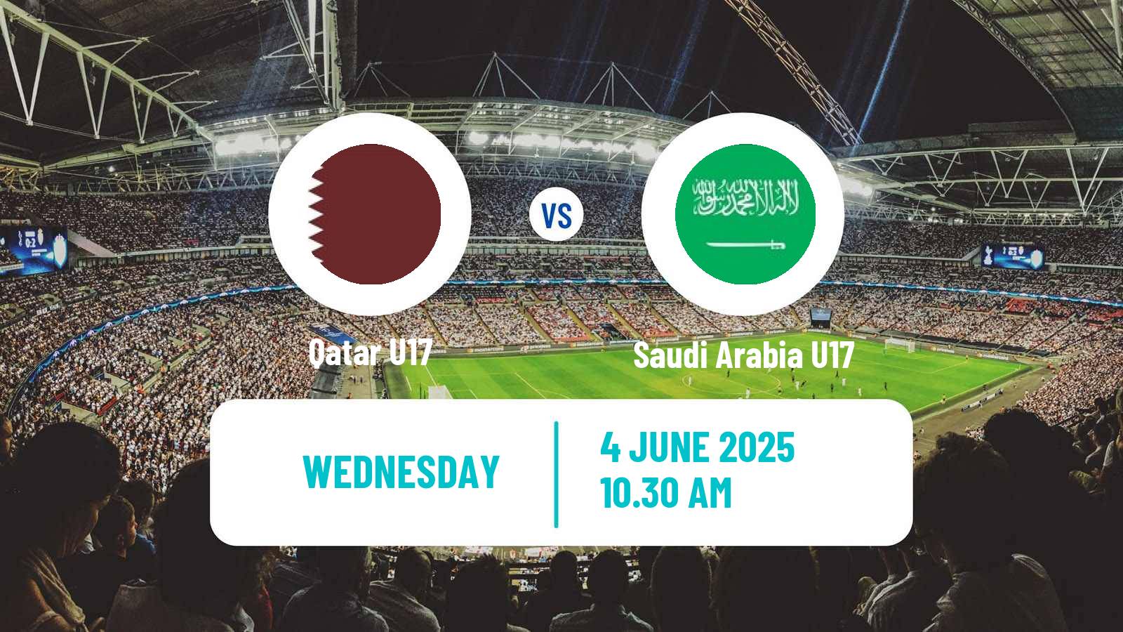 Soccer Friendly Qatar U17 - Saudi Arabia U17