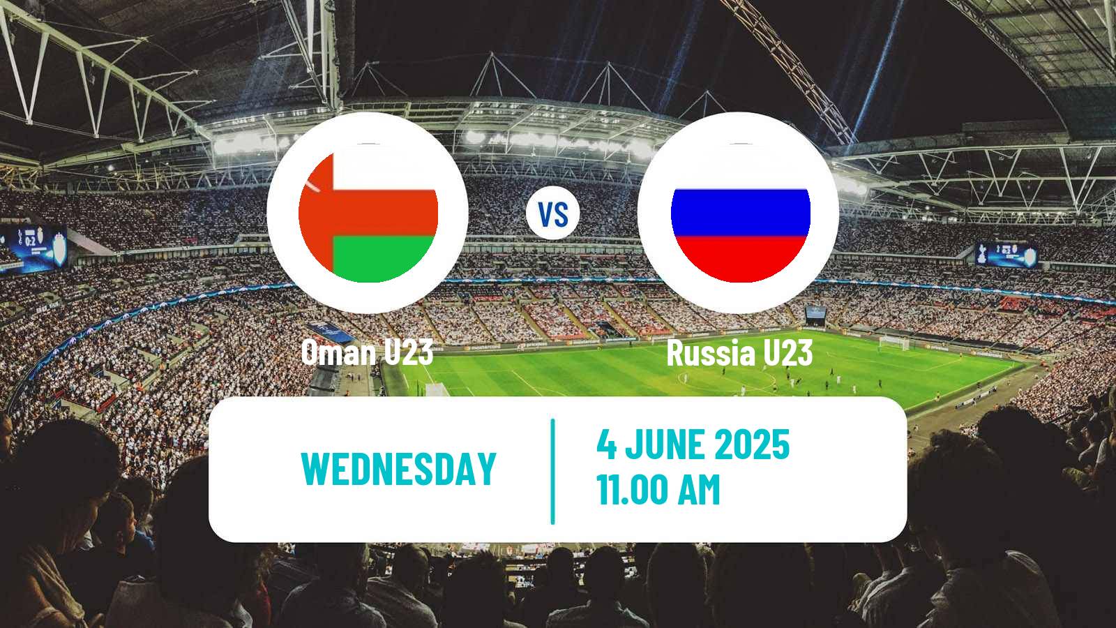 Soccer Friendly Oman U23 - Russia U23