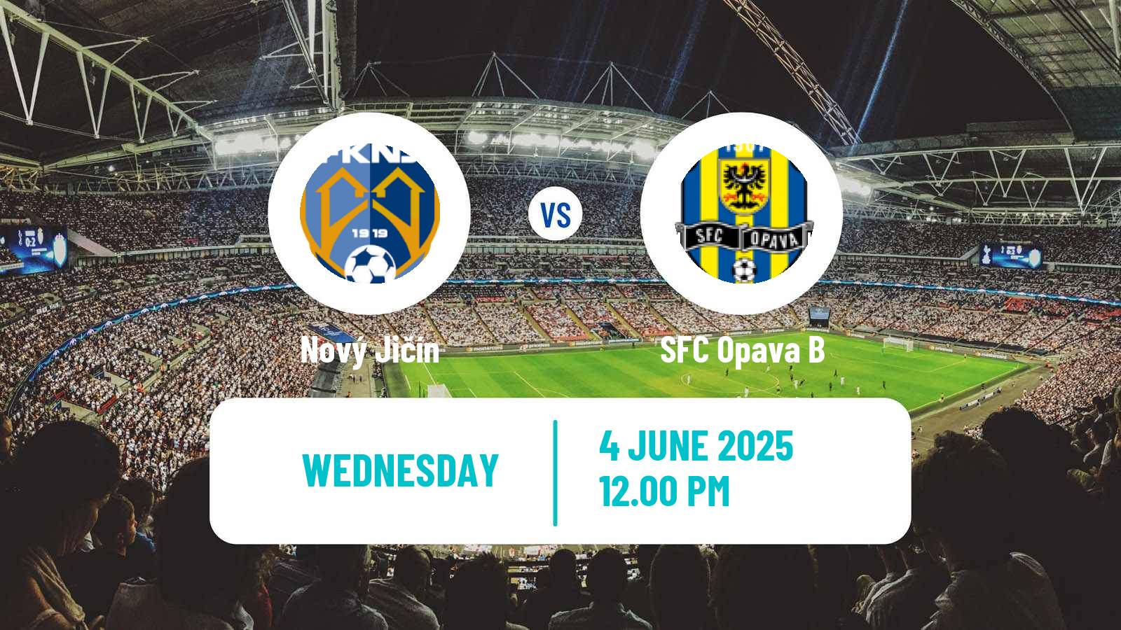 Soccer Czech Division F Nový Jičín - Opava B