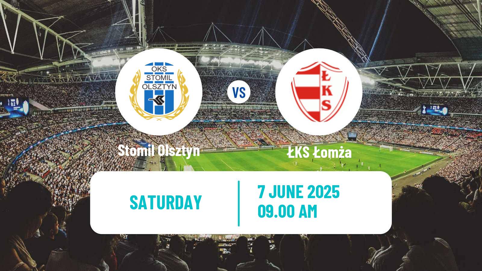 Soccer Polish Division 3 - Group I Stomil Olsztyn - ŁKS Łomża