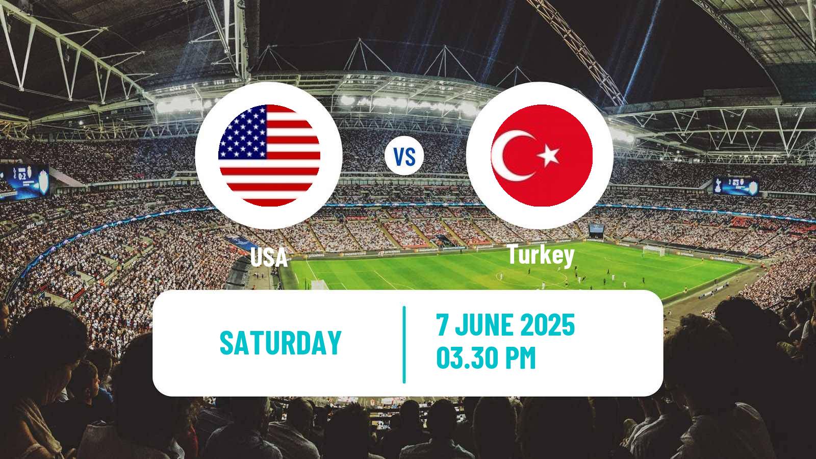 Soccer Friendly USA - Turkey