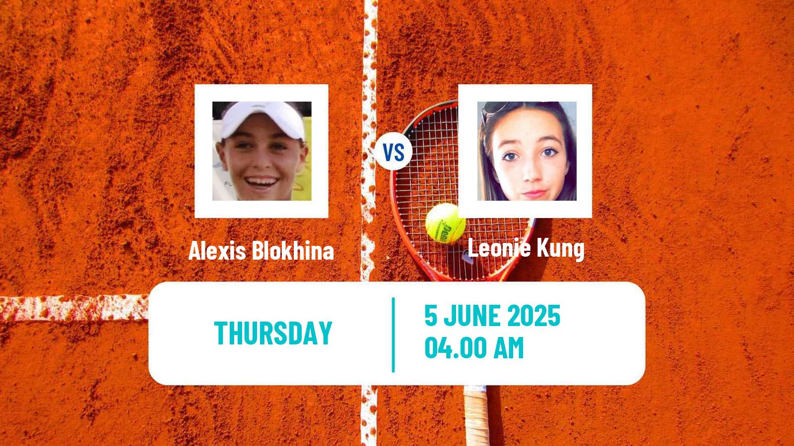 Tennis ITF W50 Troisdorf Women Alexis Blokhina - Leonie Kung
