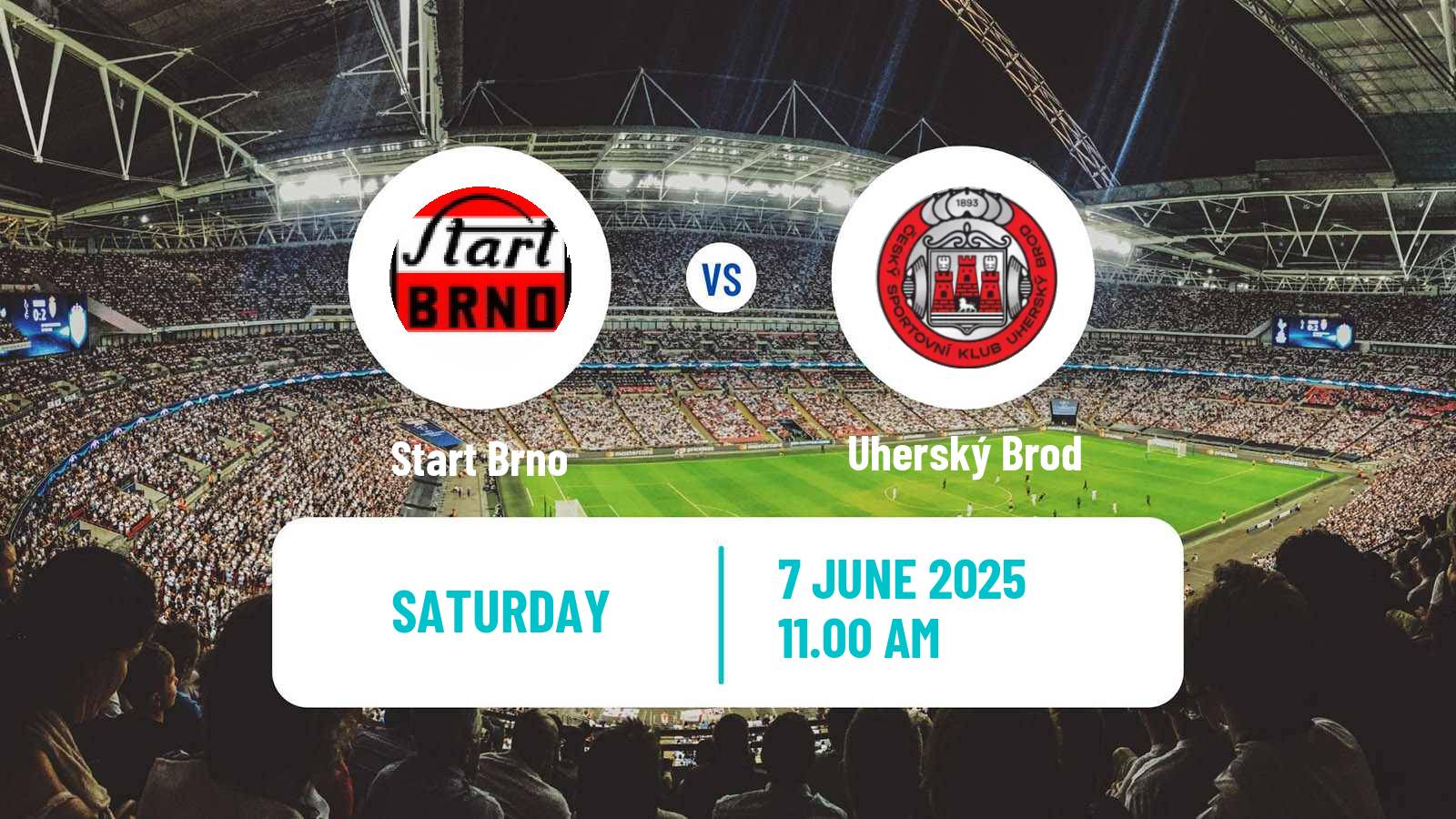 Football Czech MSFL Start Brno - Uherský Brod