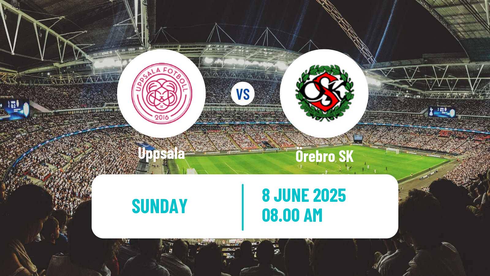 Soccer Swedish Elitettan Women Uppsala - Örebro SK
