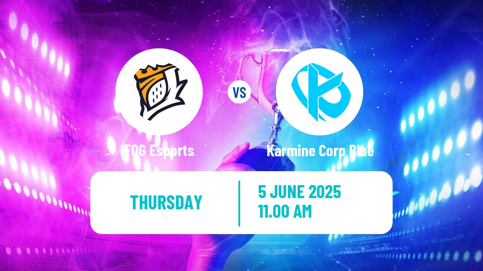 Esports League Of Legends Emea Masters FOG Esports - Karmine Corp Blue