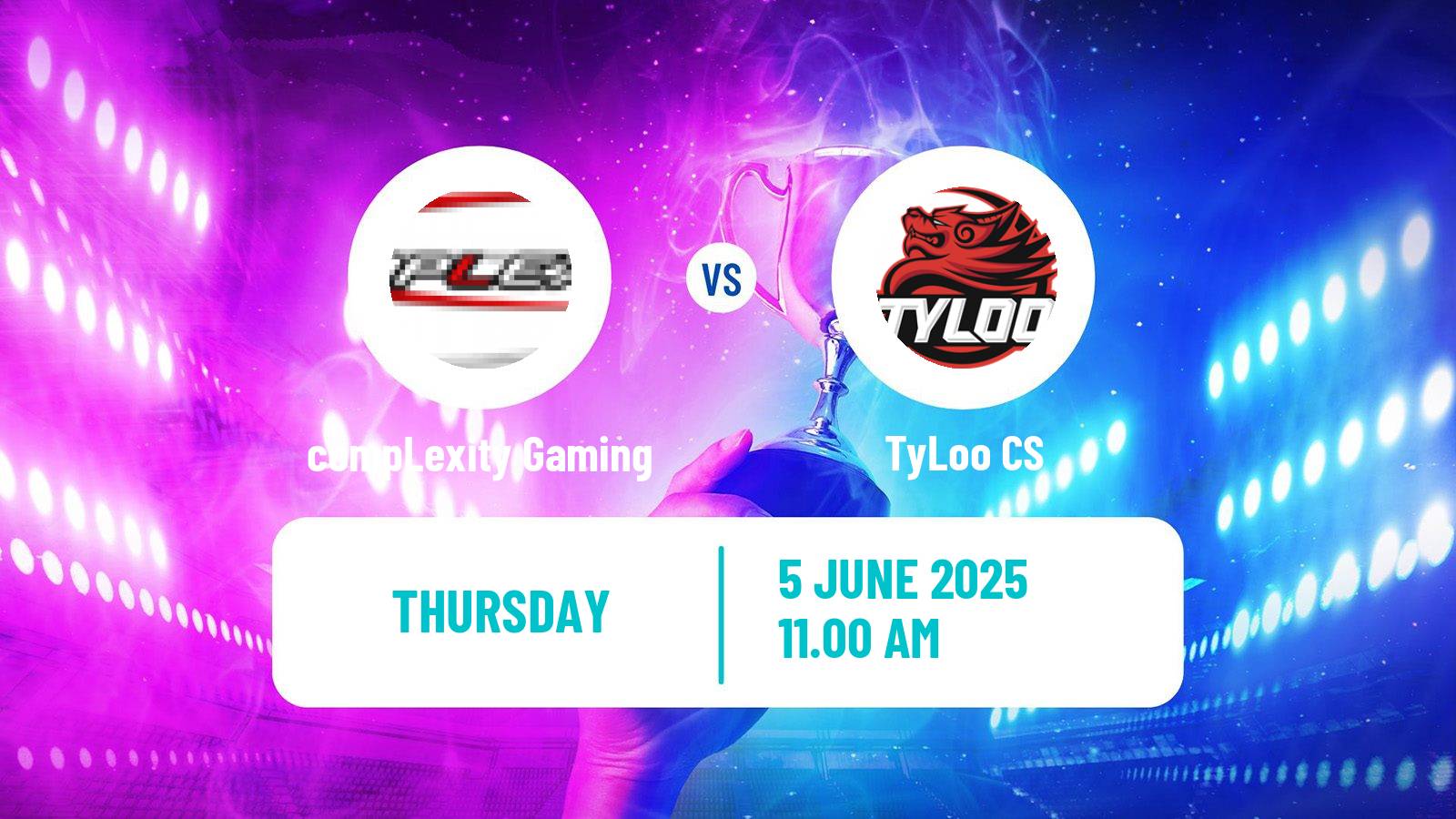 Esports Counter Strike Blast Tv Austin Major compLexity Gaming - TyLoo