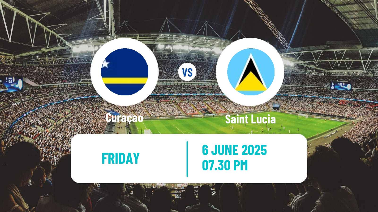 Soccer FIFA World Cup Curaçao - Saint Lucia