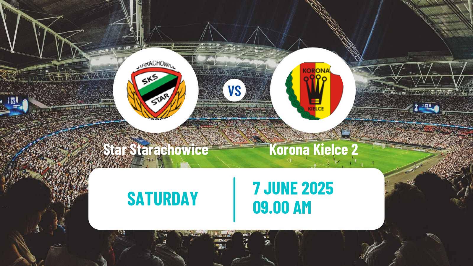 Soccer Polish Division 3 - Group IV Star Starachowice - Korona Kielce 2