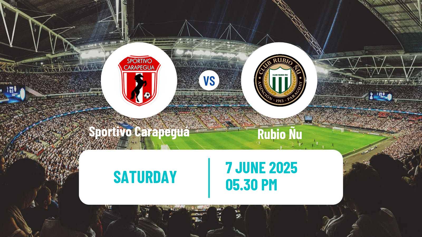Soccer Paraguayan Division Intermedia Sportivo Carapeguá - Rubio Ñu