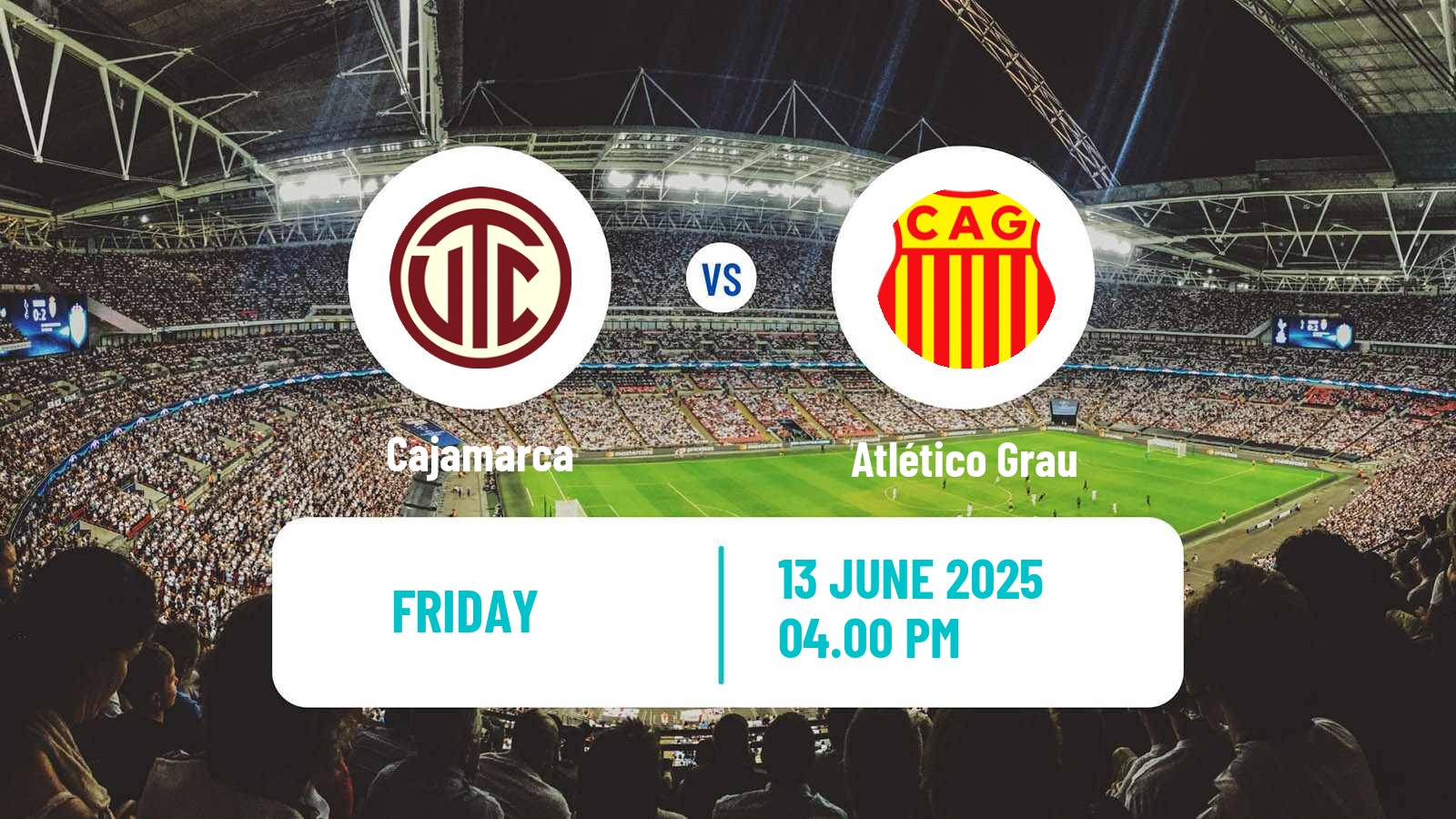 Soccer Peruvian Liga 1 Cajamarca - Atlético Grau