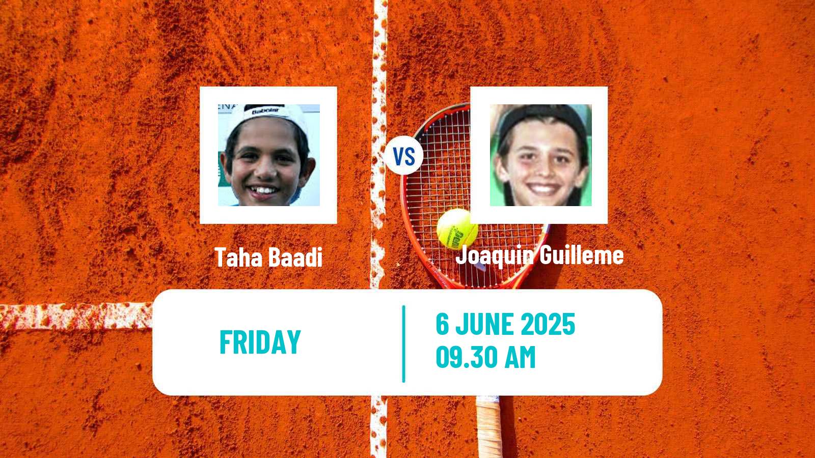 Tennis ITF M25 Santo Domingo 3 Men Taha Baadi - Joaquin Guilleme