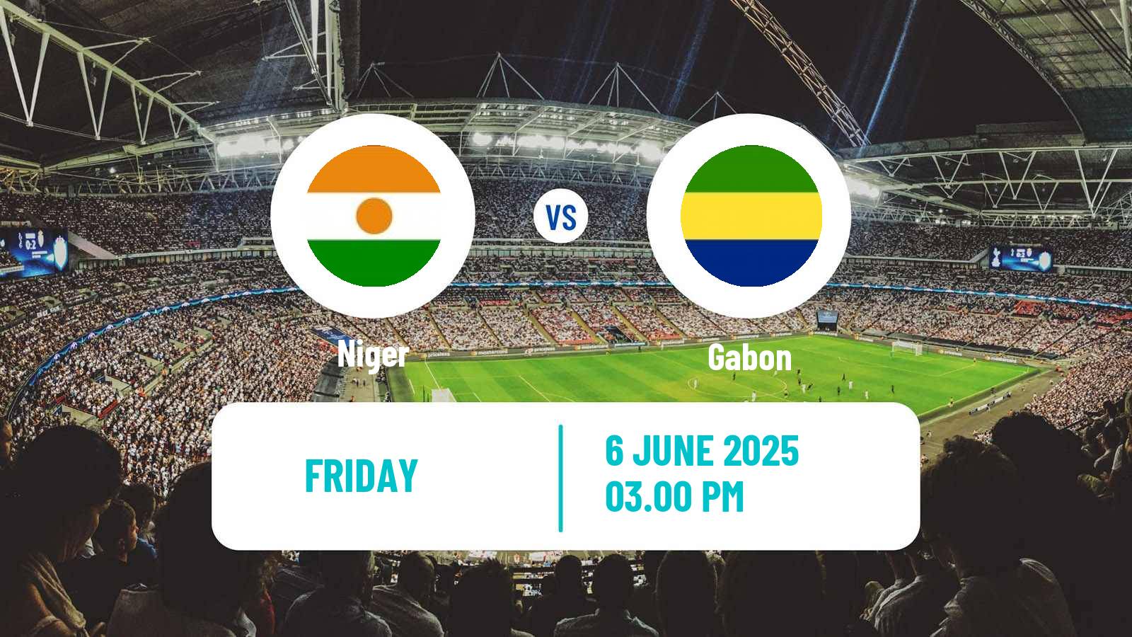 Soccer Friendly Niger - Gabon