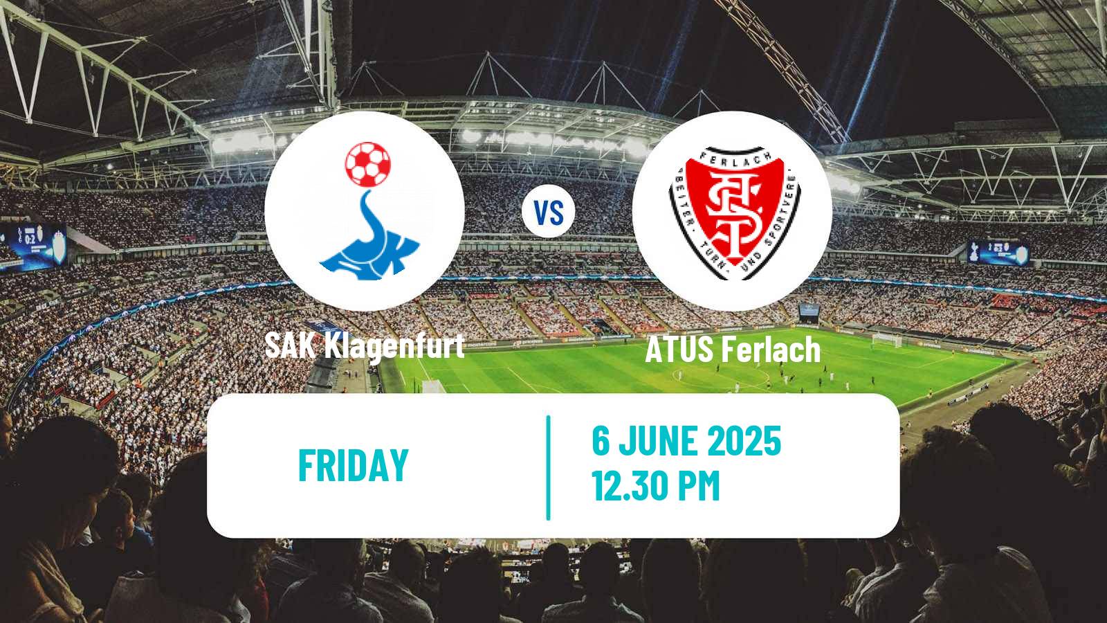 Soccer Austrian Landesliga Karnten SAK Klagenfurt - ATUS Ferlach