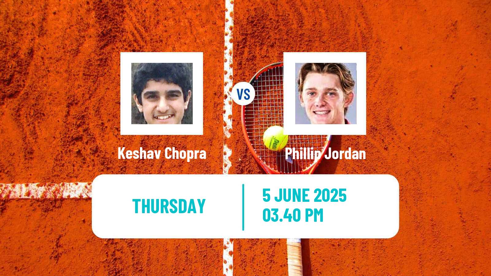 Tennis ITF M15 San Diego Ca 2 Men Keshav Chopra - Phillip Jordan