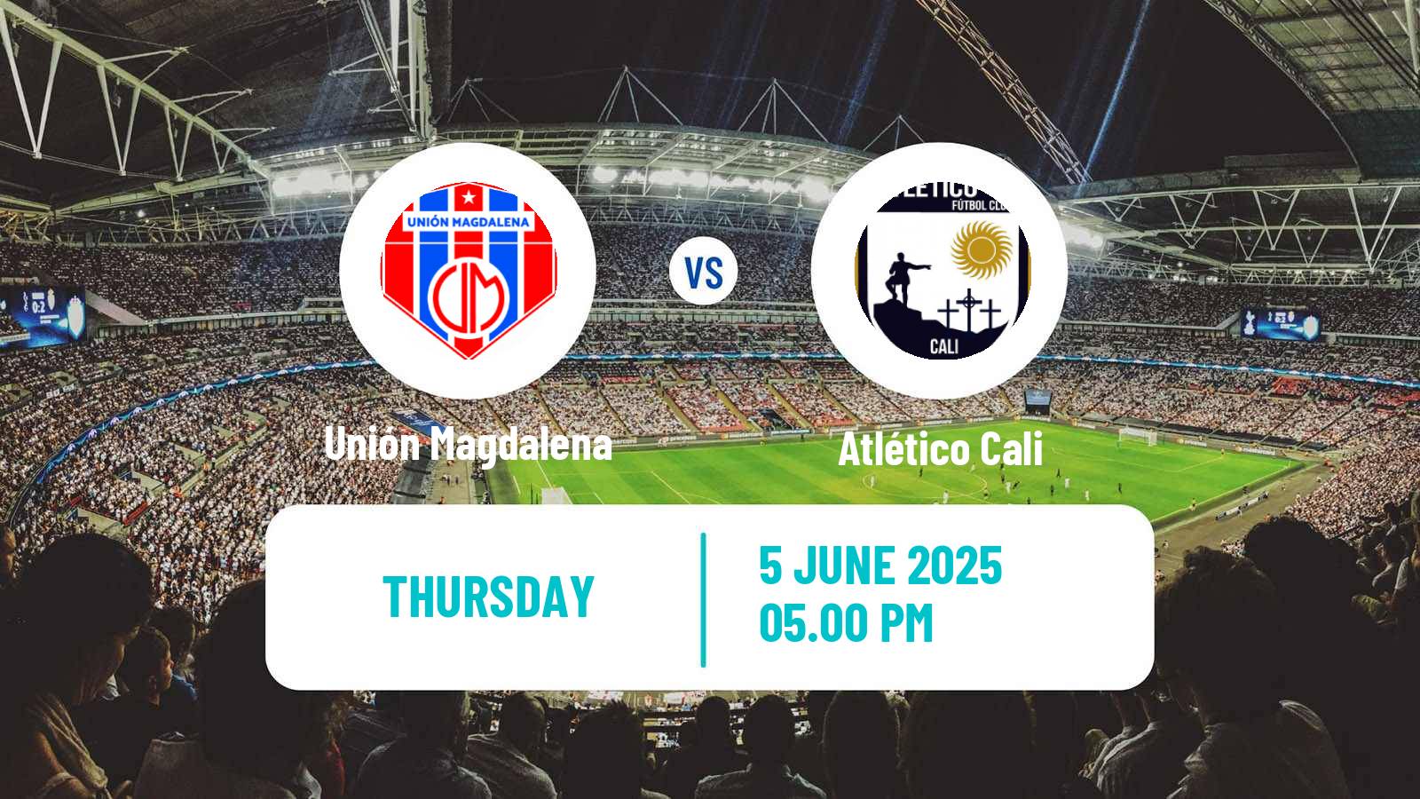 Soccer Colombian Copa Unión Magdalena - Atlético Cali