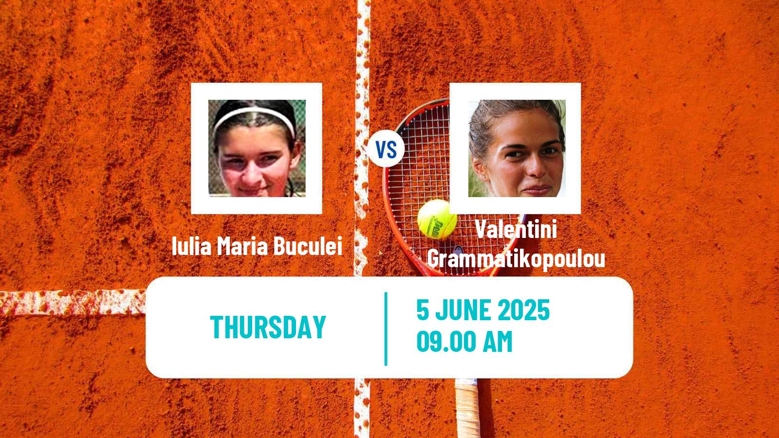 Tennis ITF W15 Focsani Women Iulia Maria Buculei - Valentini Grammatikopoulou