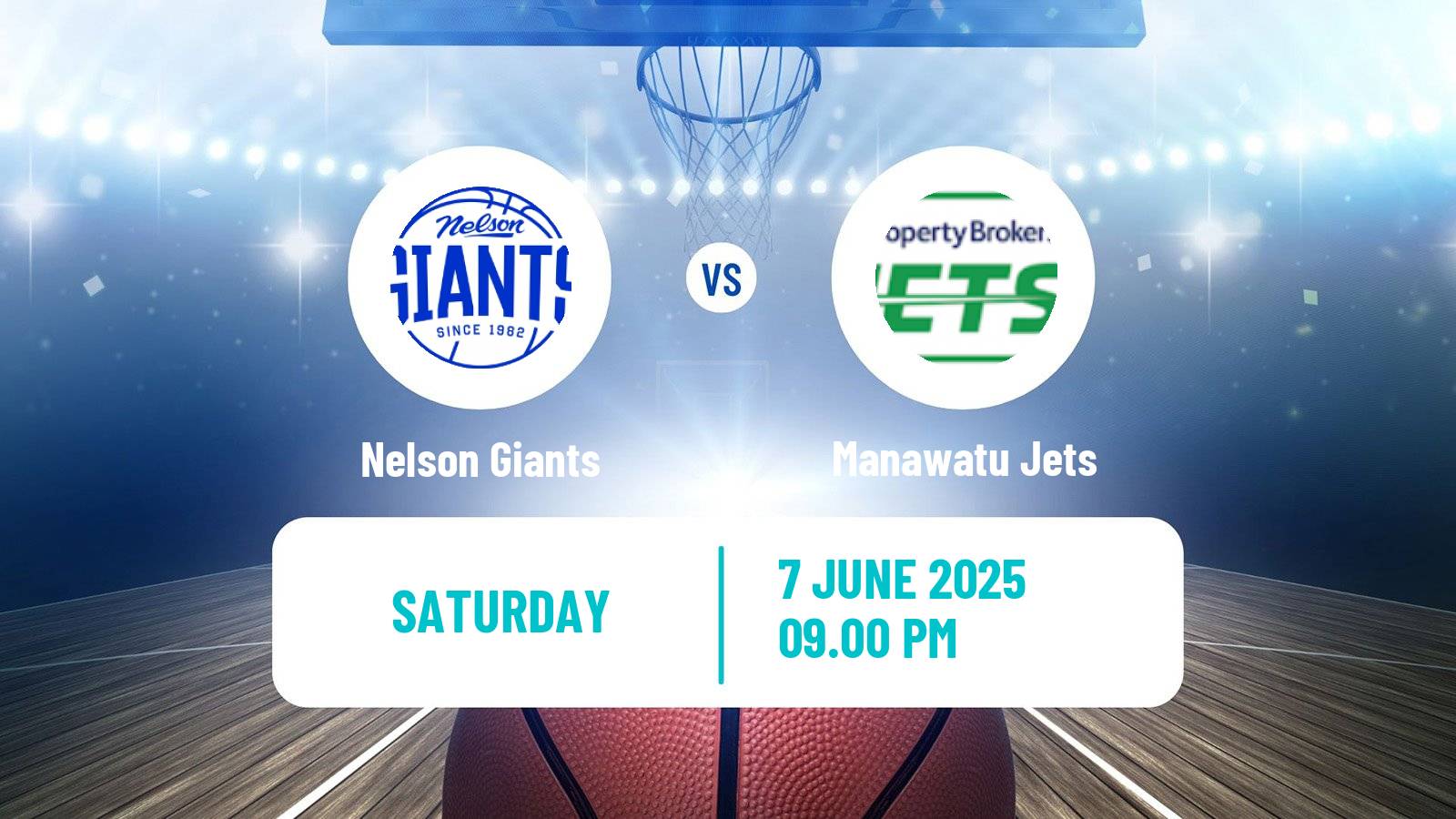 Basketball New Zealand NBL Nelson Giants - Manawatu Jets