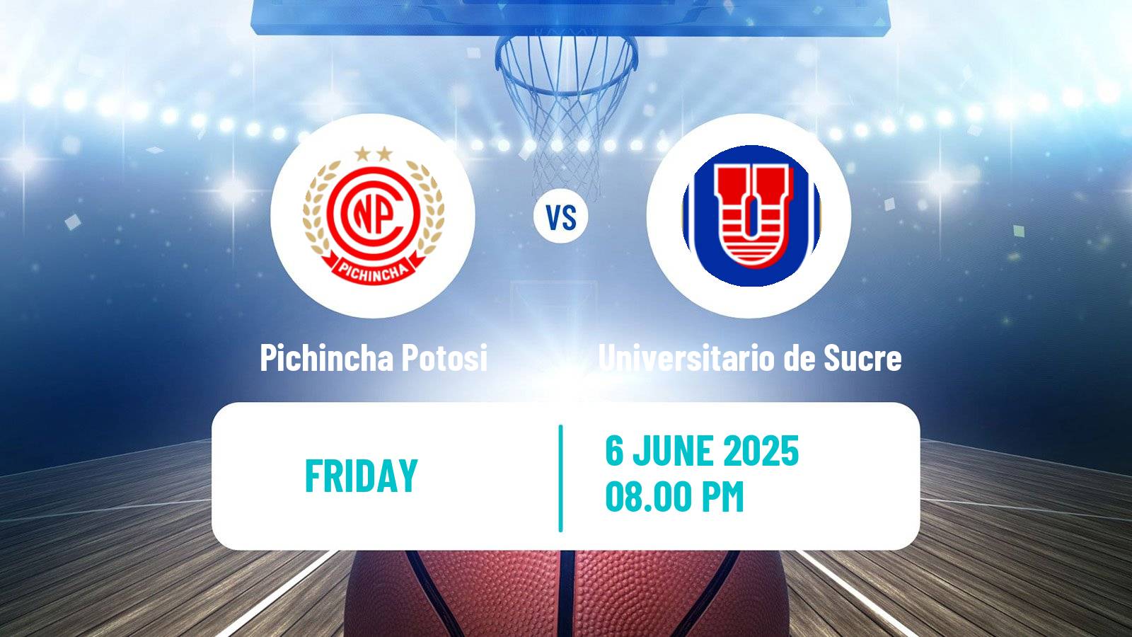 Basketball Bolivian Libobasquet Pichincha Potosi - Universitario de Sucre