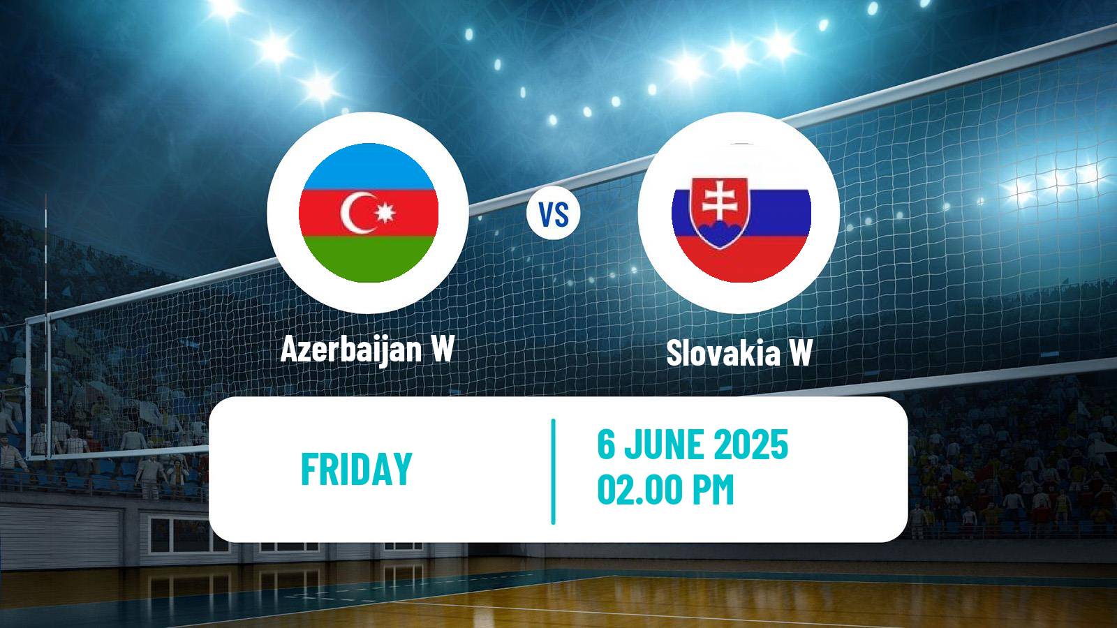 Volleyball Golden European League Volleyball Women Azerbaijan W - Slovakia W