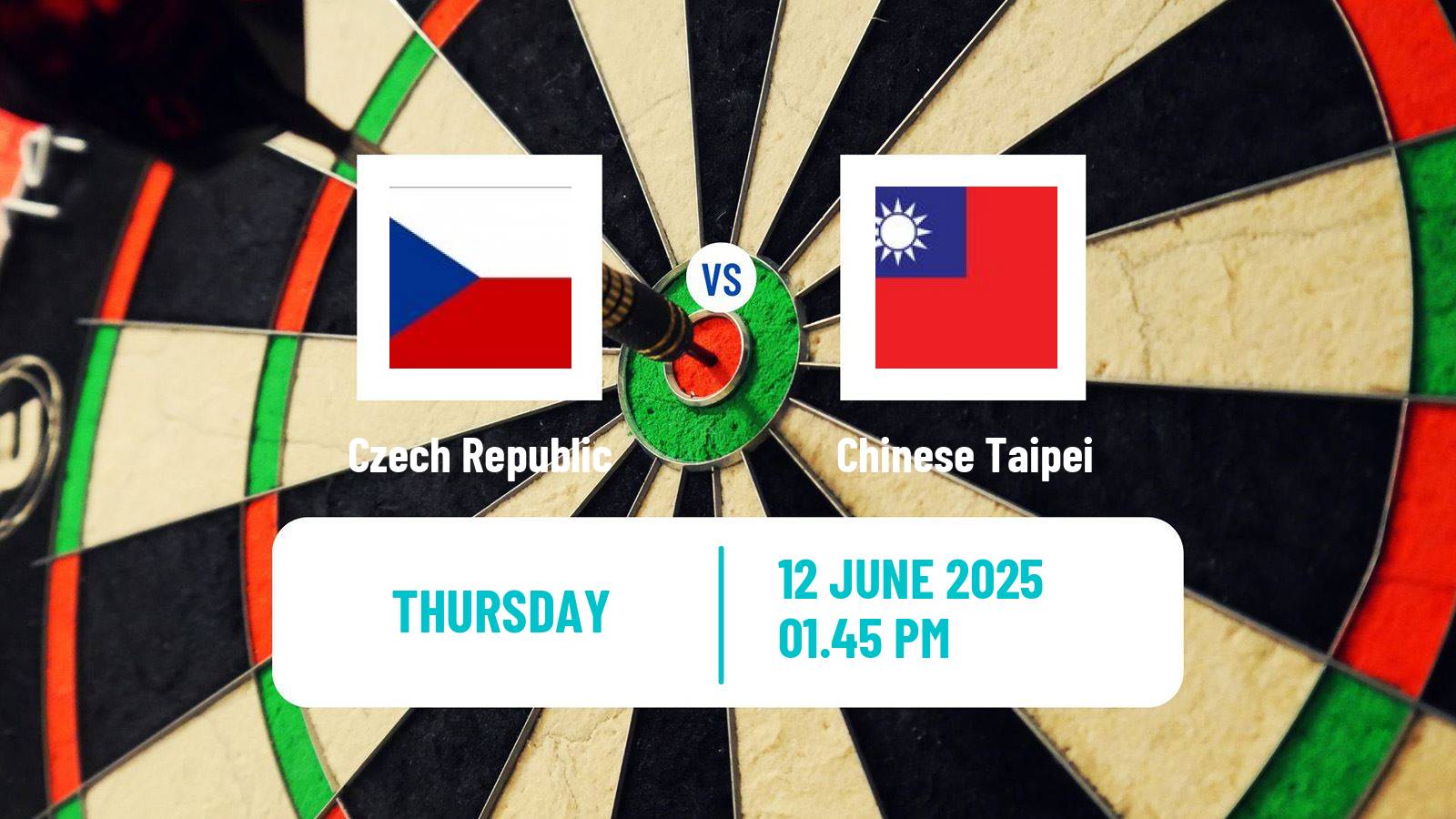 Darts World Cup Teams Czech Republic - Chinese Taipei