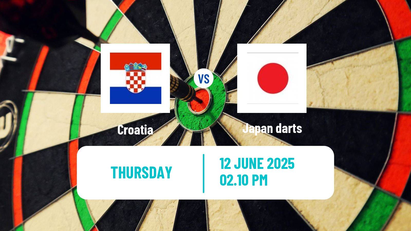 Darts World Cup Teams Croatia - Japan