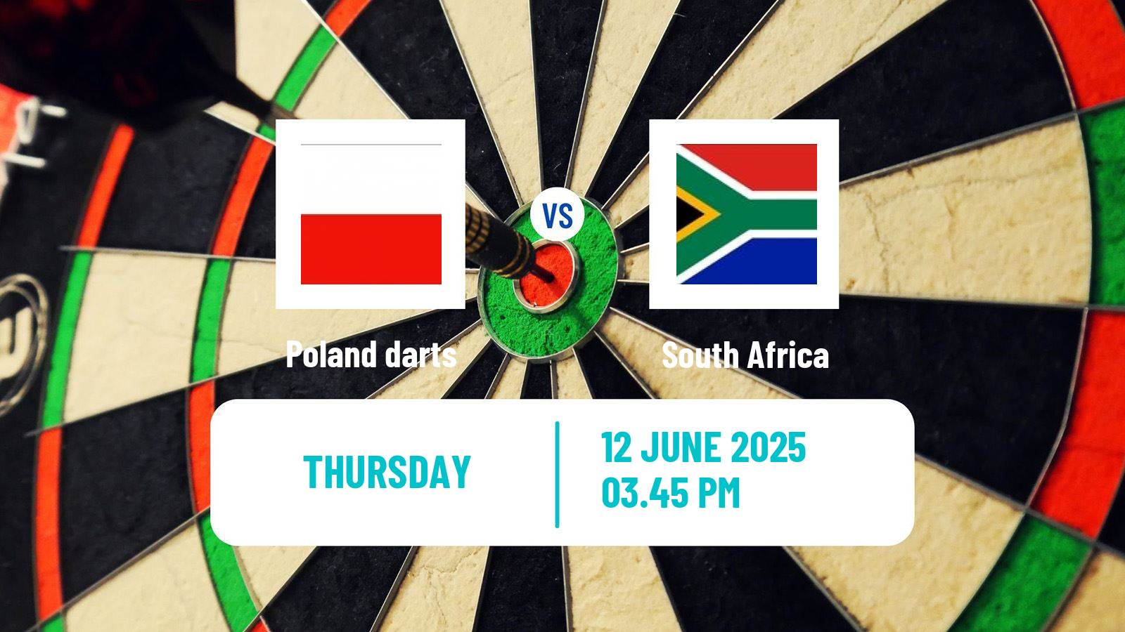 Darts World Cup Teams Poland - South Africa