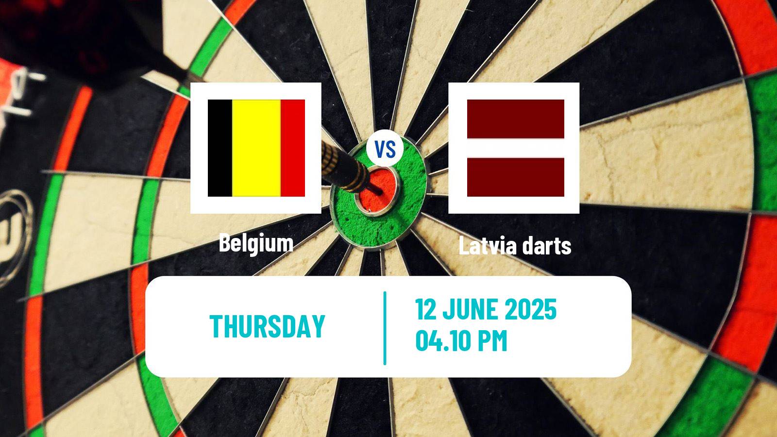 Darts World Cup Teams Belgium - Latvia