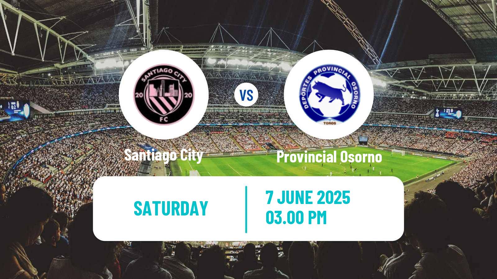 Soccer Chilean Segunda Division Santiago City - Provincial Osorno