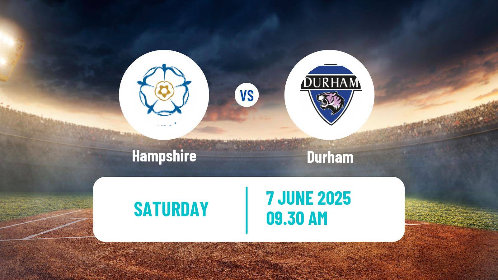 Cricket Vitality Blast Women Hampshire - Durham