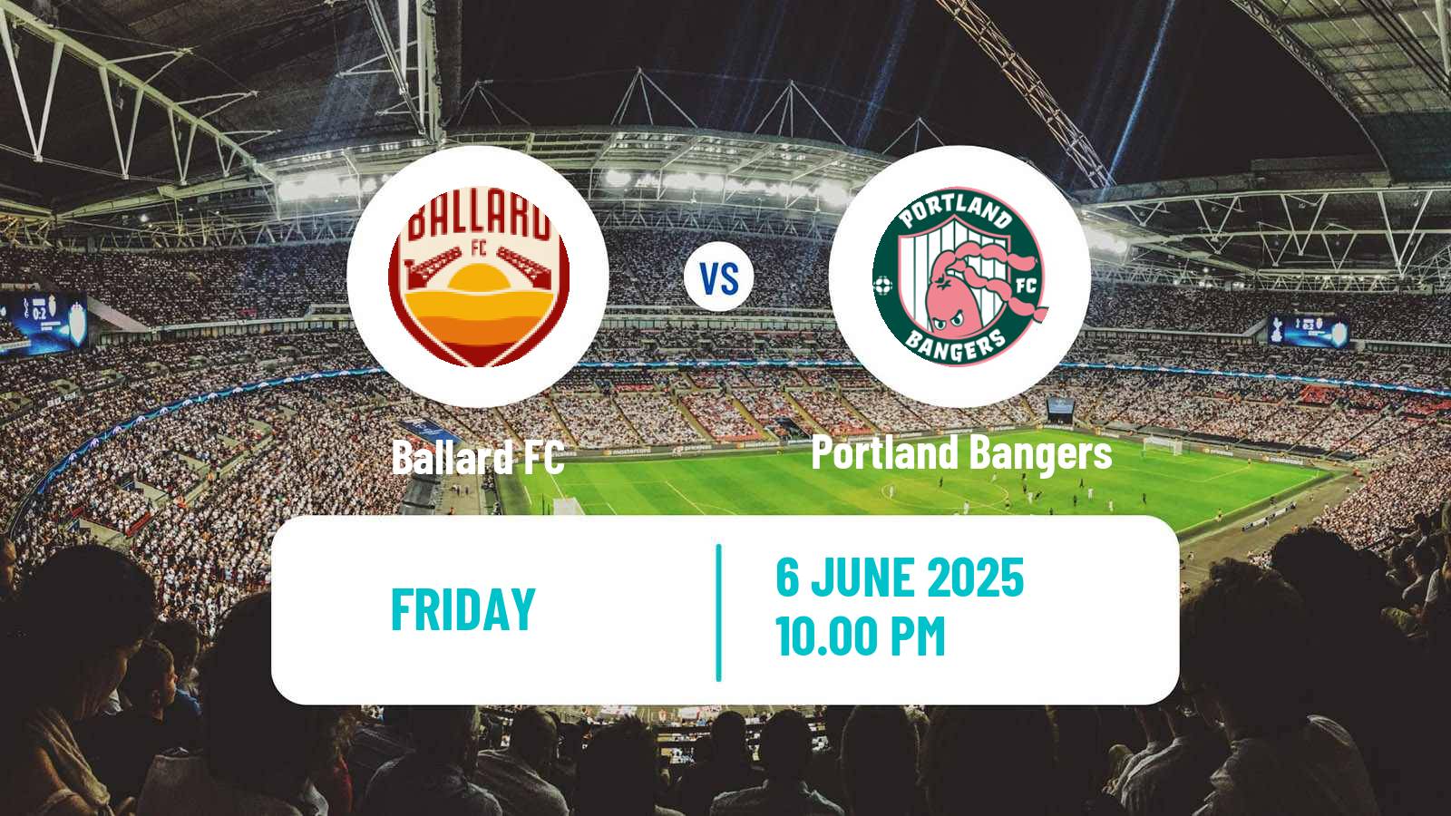 Soccer USL League Two Ballard - Portland Bangers