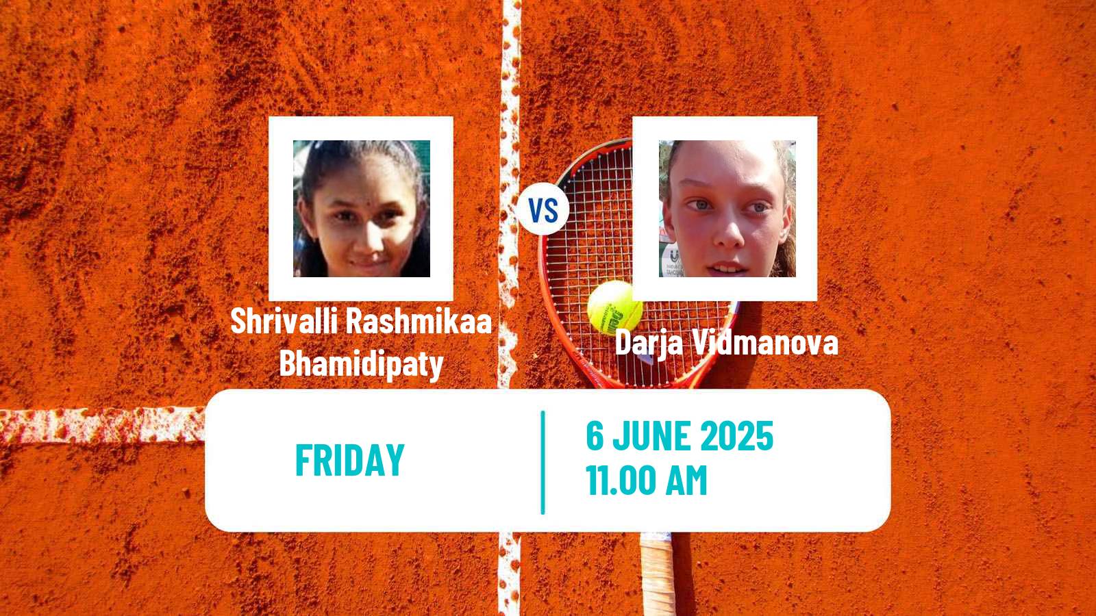 Tennis ITF W75 Sumter Sc Women Shrivalli Rashmikaa Bhamidipaty - Darja Vidmanova