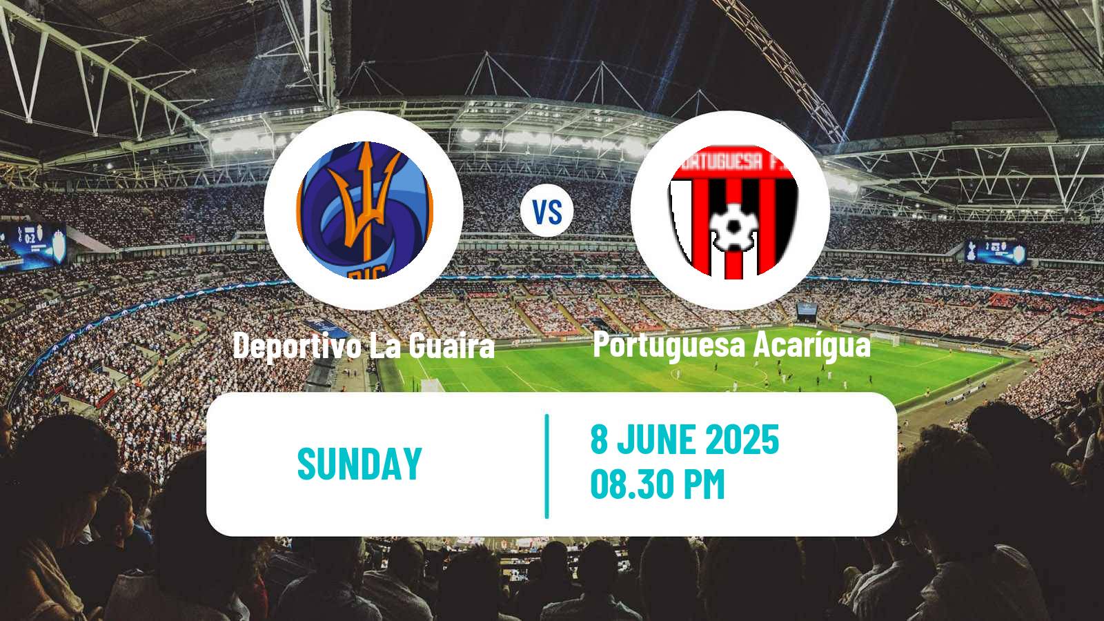 Soccer Venezuelan Primera Division Deportivo La Guaira - Portuguesa Acarígua