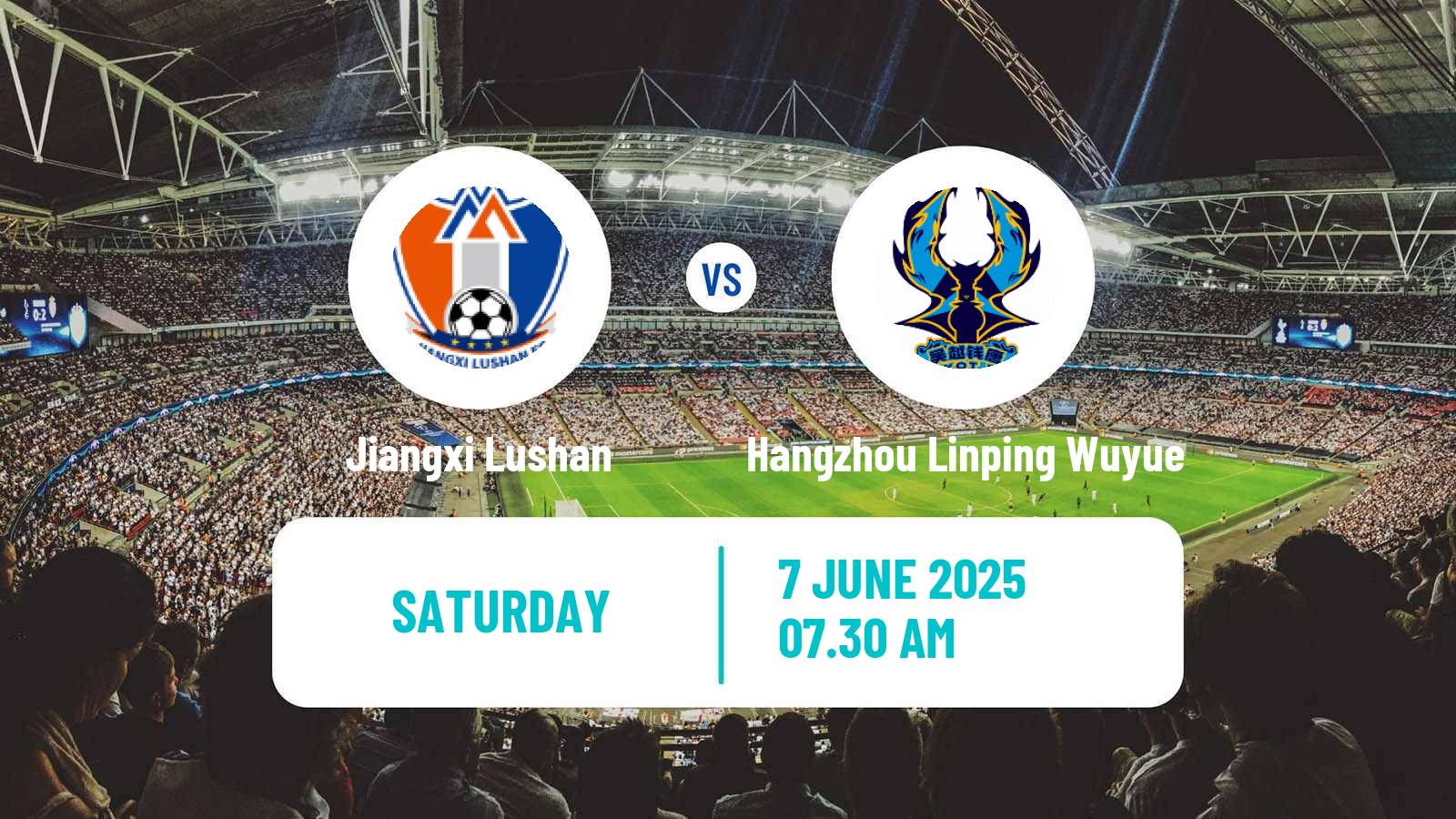 Soccer Chinese Yi League Jiangxi Lushan - Hangzhou Linping Wuyue