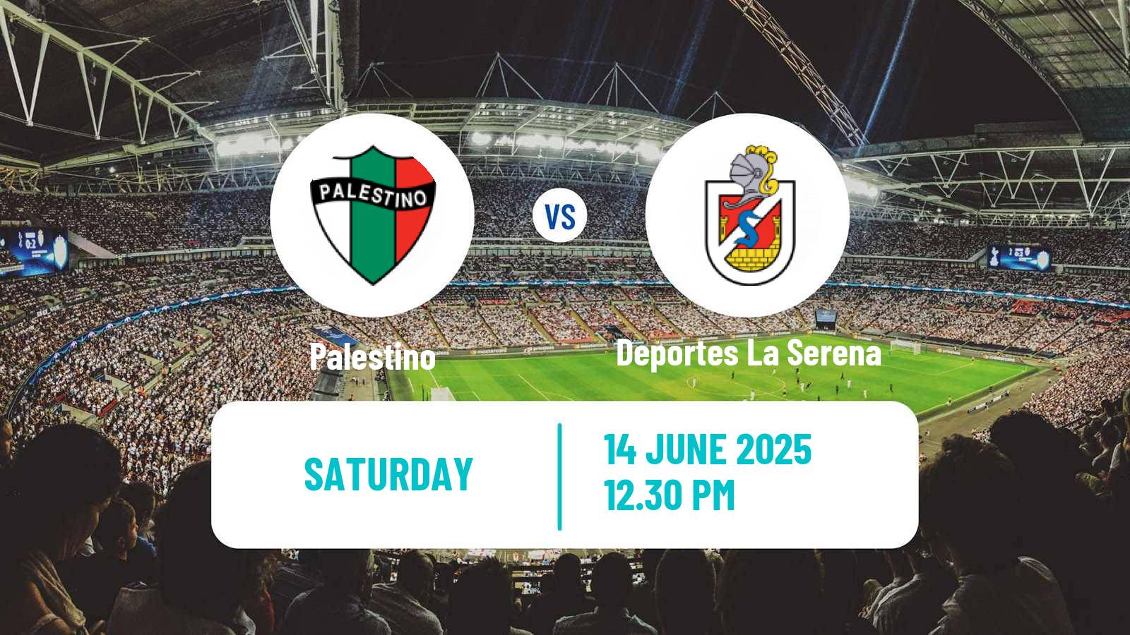 Soccer Chilean Primera Division Palestino - Deportes La Serena