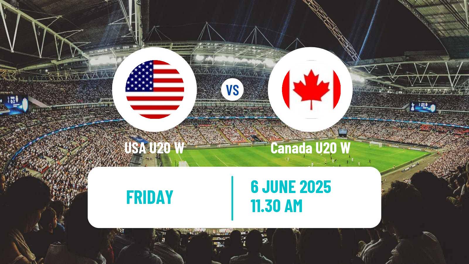 Soccer CONCACAF Championship U20 Women USA U20 W - Canada U20 W