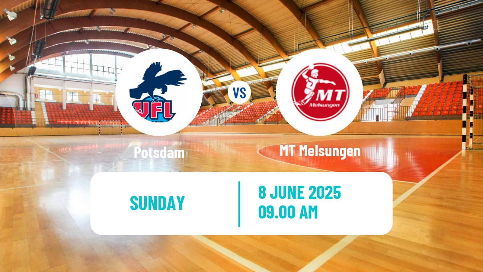 Handball German Bundesliga Handball Potsdam - MT Melsungen