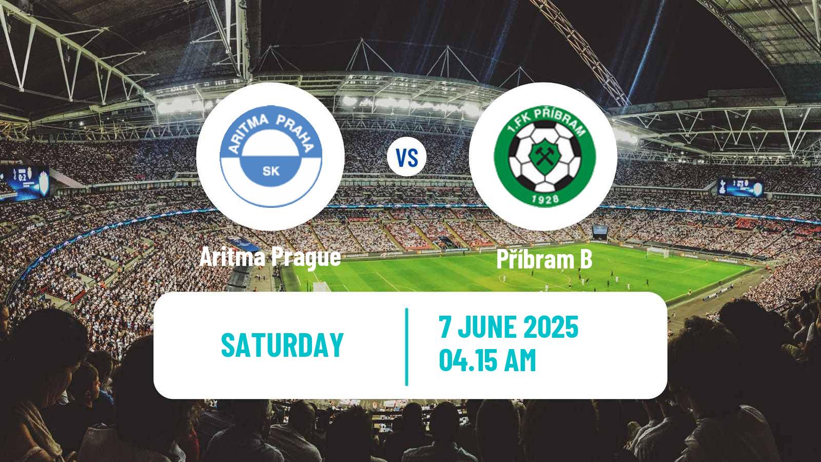 Soccer Czech Division A Aritma Prague - Příbram B
