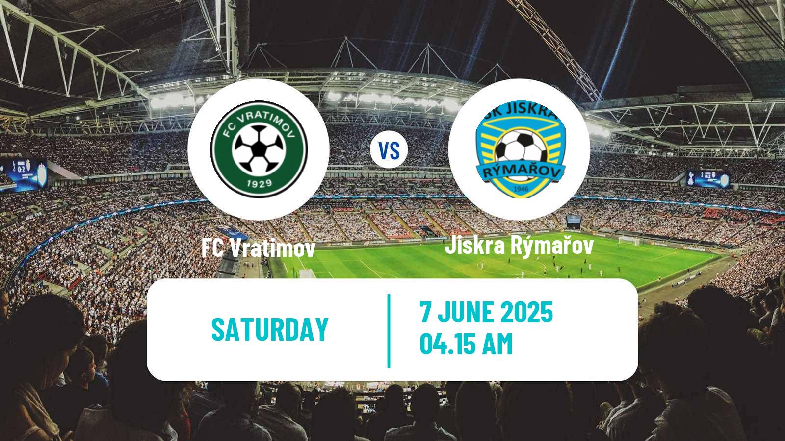 Soccer Czech Division F Vratimov - Jiskra Rýmařov