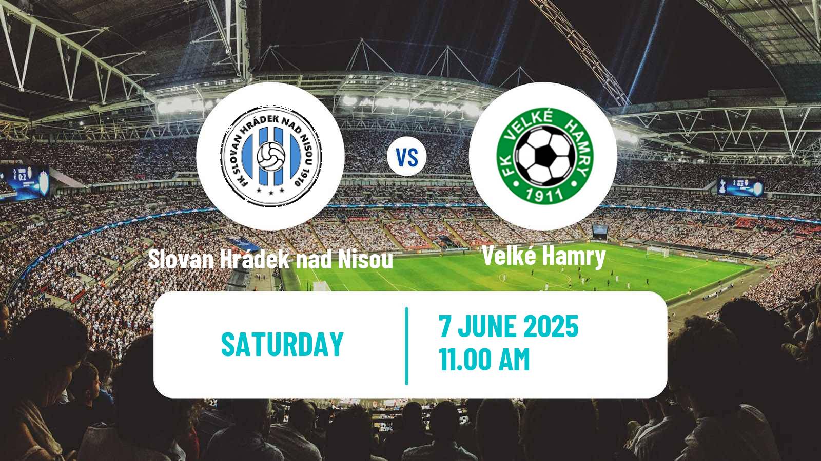 Soccer Czech Division C Slovan Hrádek nad Nisou - Velké Hamry