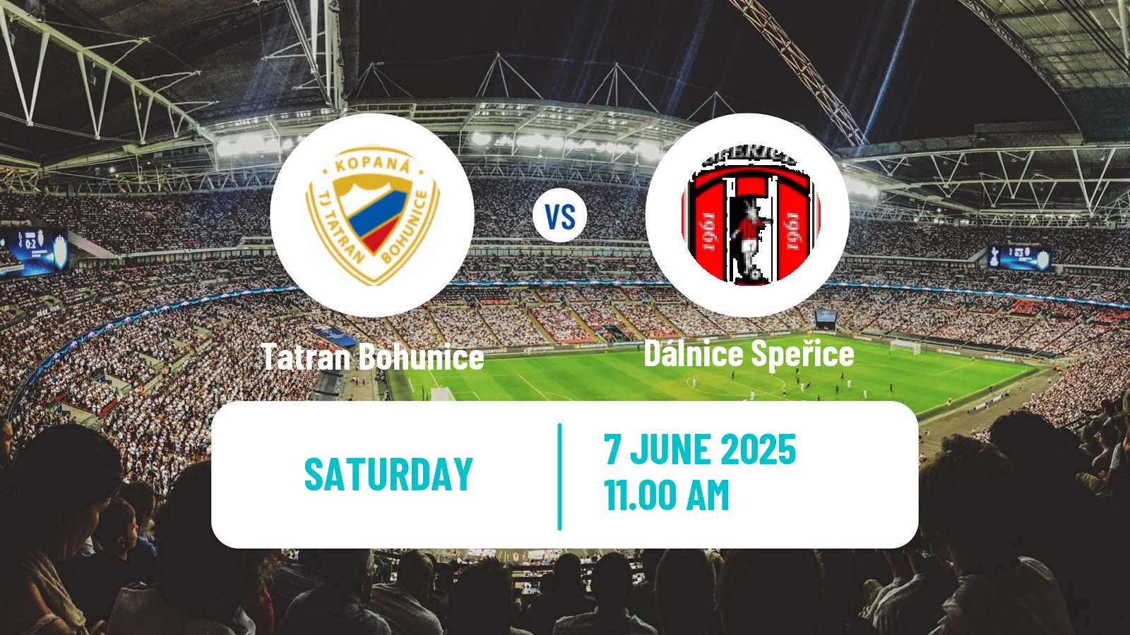 Football Czech Division D Tatran Bohunice - Dálnice Speřice