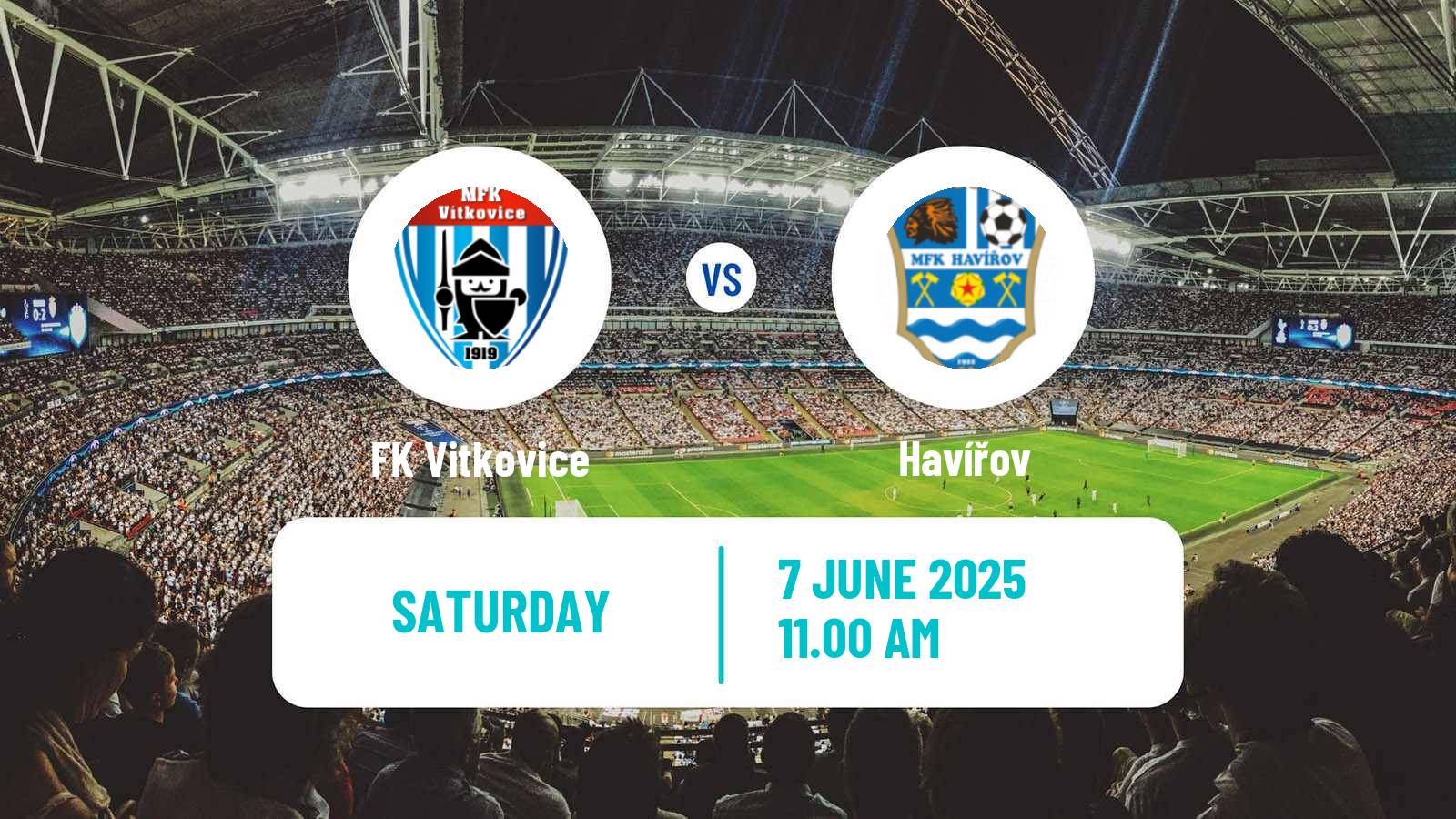 Soccer Czech Division F Vitkovice - Havířov