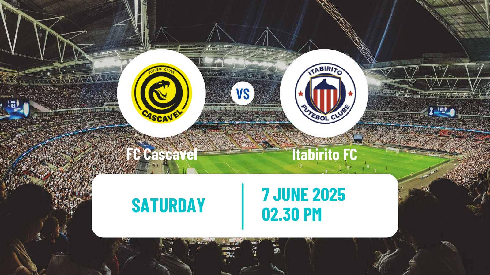 Soccer Brazilian Serie D FC Cascavel - Itabirito