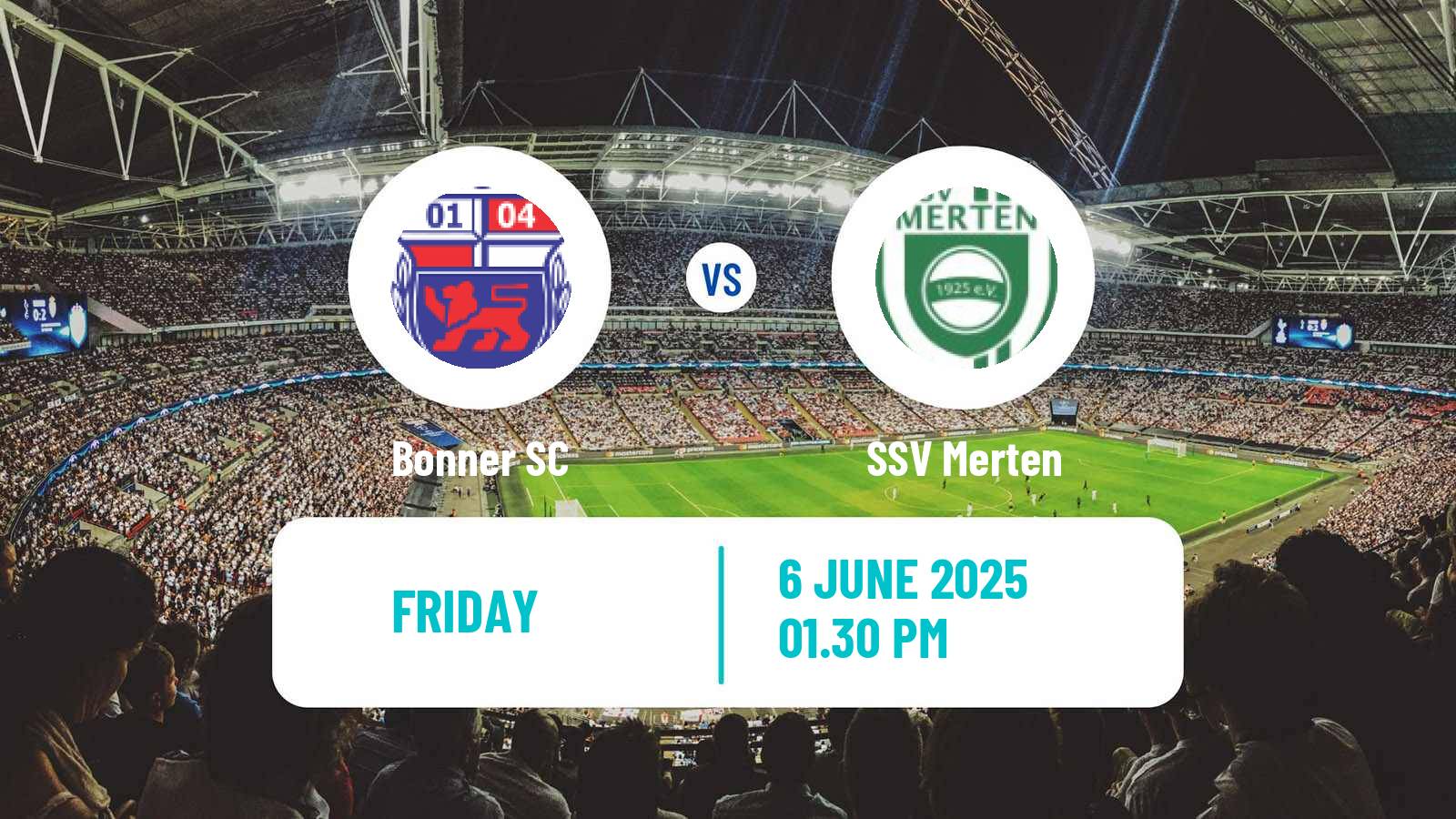Soccer German Oberliga Mittelrhein Bonner - Merten
