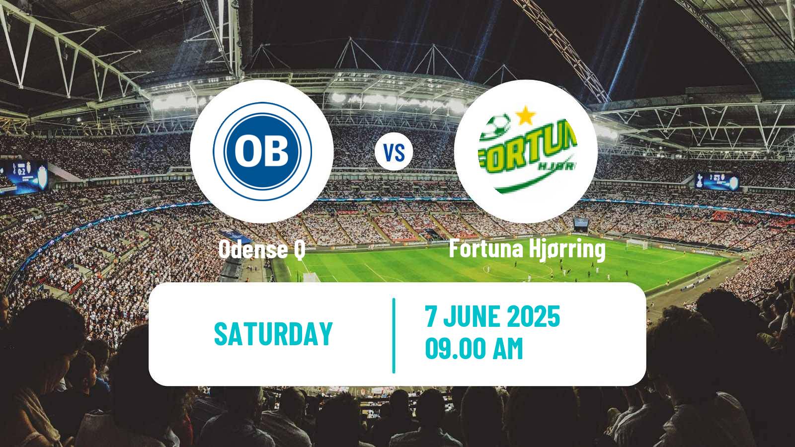 Soccer Danish Elitedivisionen Women Odense Q - Fortuna Hjørring