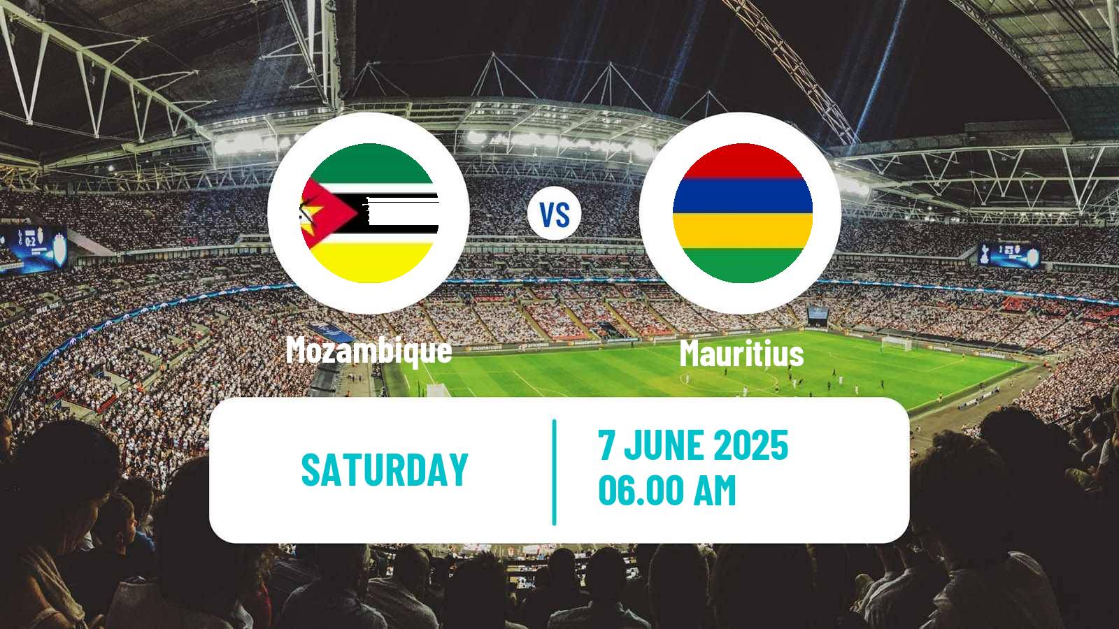 Football COSAFA Cup Mozambique - Mauritius