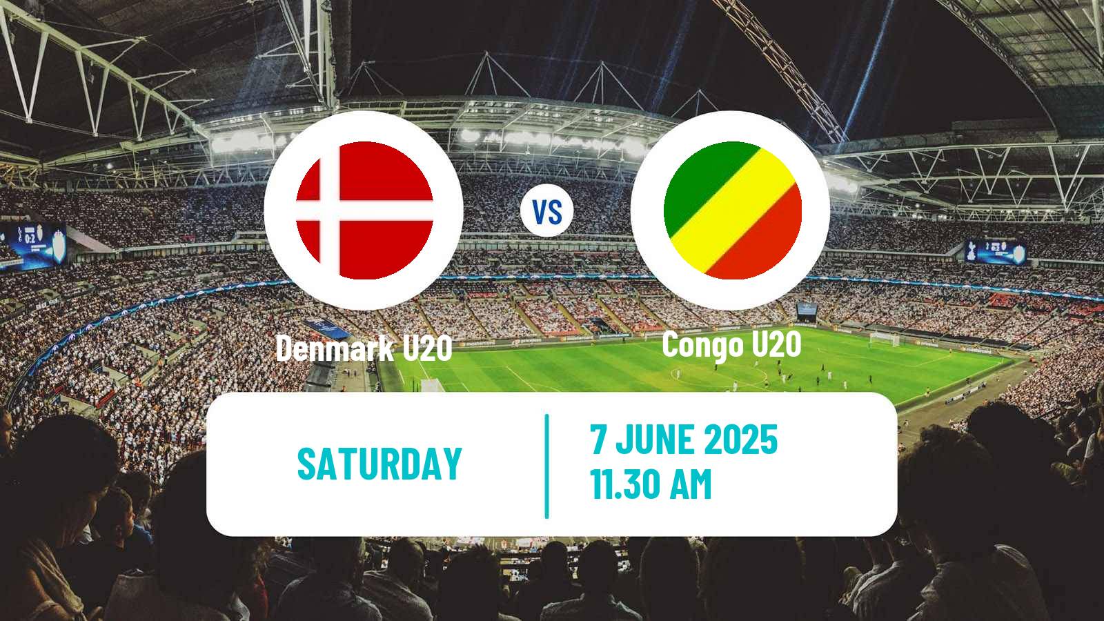 Soccer Maurice Revello Tournament Denmark U20 - Congo U20