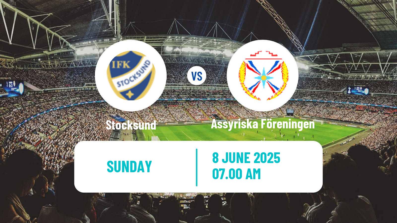 Soccer Swedish Division 1 Norra Stocksund - Assyriska Föreningen